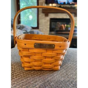 Longaberger 1997 Horizon of Hope Basket Basket Vintage EUC